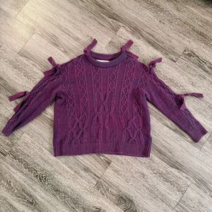 Project Naadam Tie Sleeve Sweater